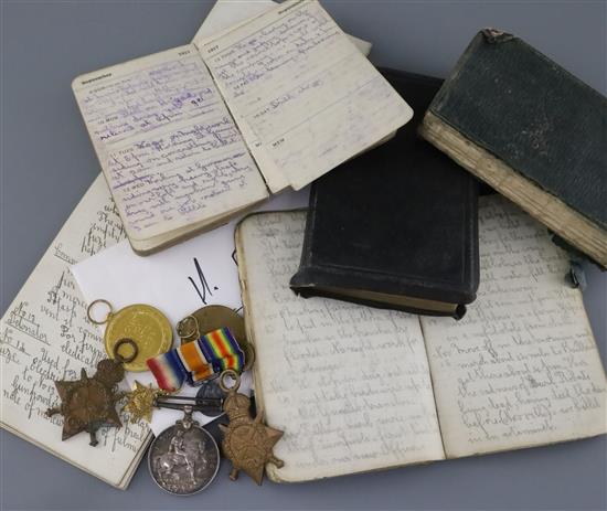 The WWI War diaries of Sapper H J Matthews, 23669, Royal Engineers,